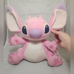14" Disney Store Angel Pink Stitch Plush Stuffed Animal
